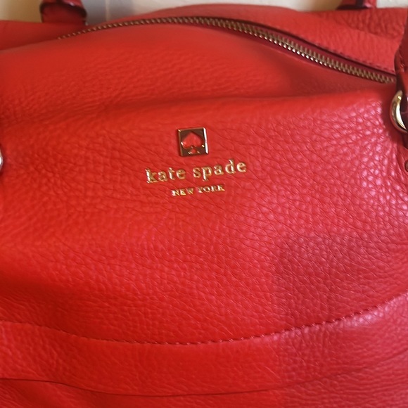 Kate Spade Red Purse - Picture 2 of 5